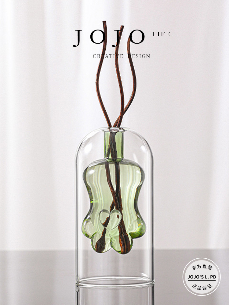 Jojo's L. Pd. DUST. Aromatherapy Bottles Essential Oil Cute Wind Cat's Paw Rattan Classy Fragrance | Dust