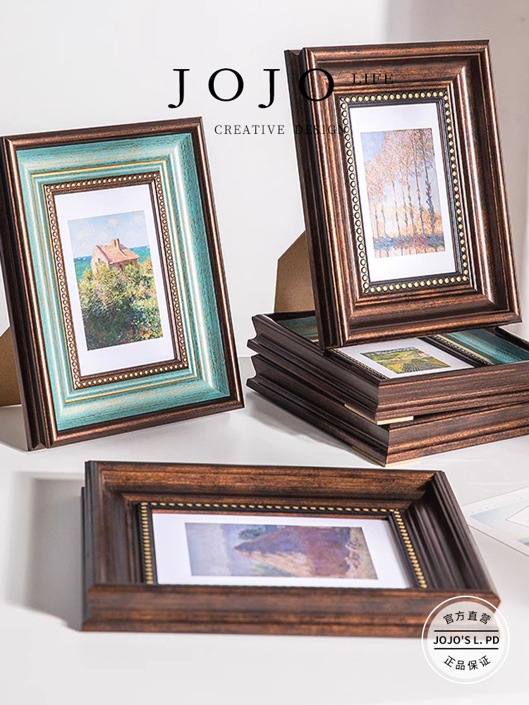 Jojo's L. Pd. Mr. Grocery. American Retro Small Photo Frame Table Creative Nordic Kids | Atractylodes
