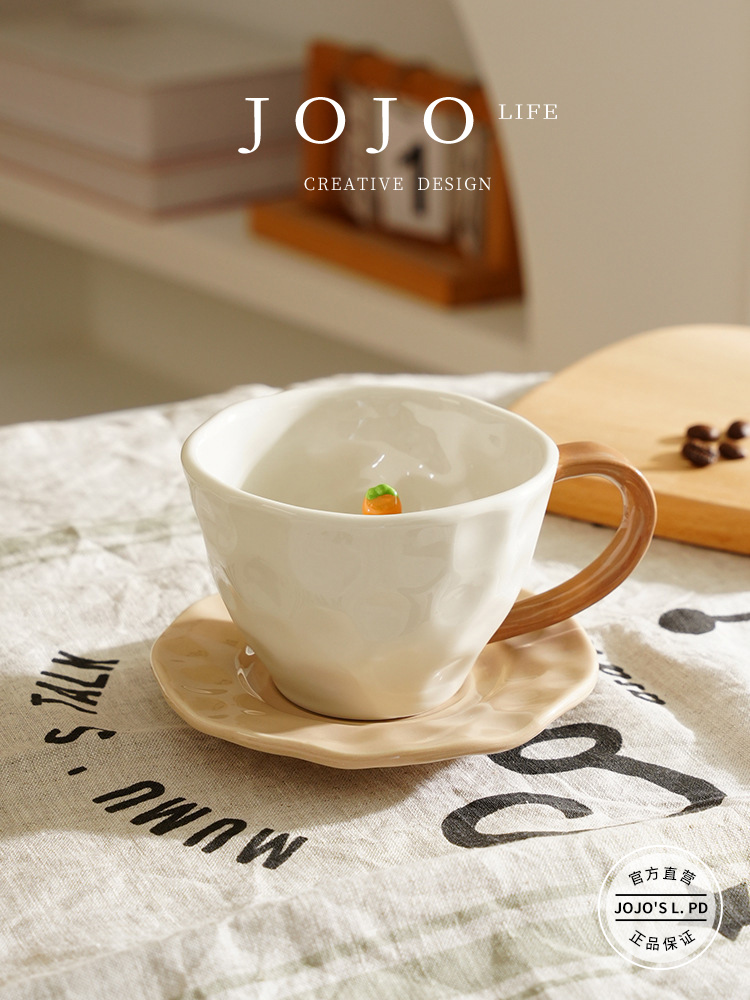 Jojo's L. Pd. Long. Ceramic Afternoon Tea Exquisite Fancy Cup Saucer Suit Coffee Cup | for a Long Time