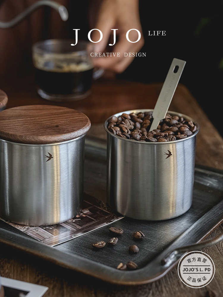 Jojo's L. Pd. Health. Sealed Cans Creative Tea Cans Dried Fruit Snacks Outdoor Camping | Connect to Kang