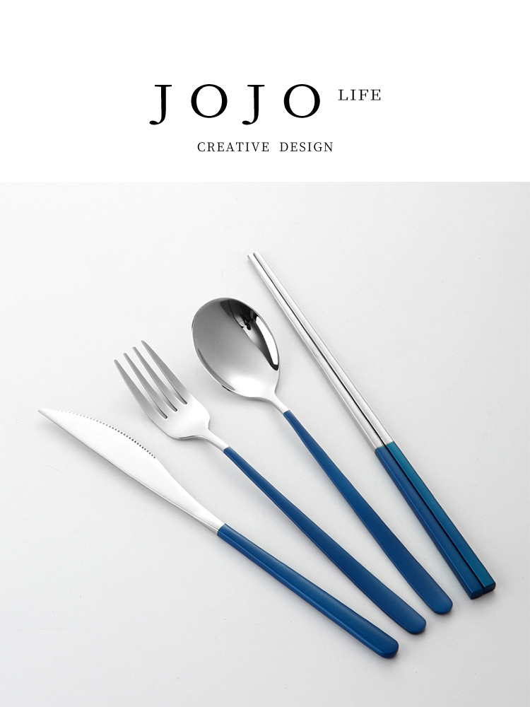 Jojo's L. PD · Mood · Knife and Fork Tableware Stainless Steel High-End Western Tableware | Painting