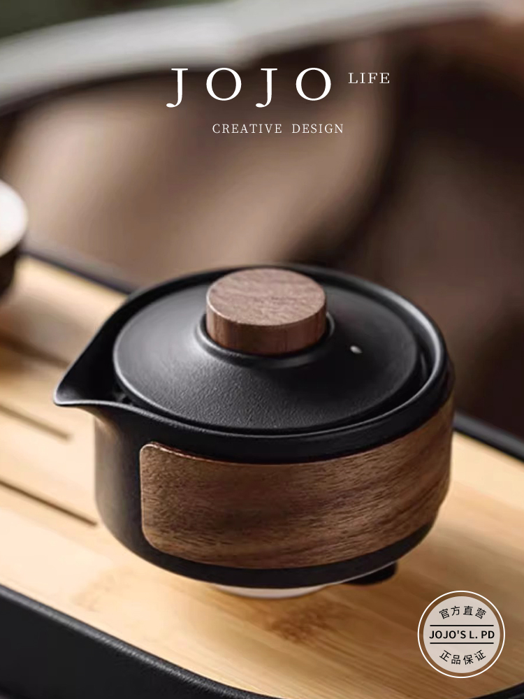 Jojo's L. Pd. Reconsider. Ceramic Free Kung Fu Tea Set Teapot Household Minimalist | Reconsideration