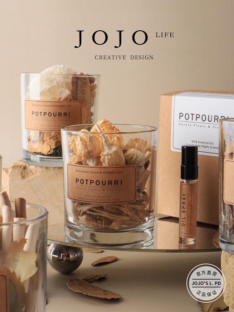 Jojo's L. Pd. Mr. Grocery. Cinnamon Fire-Free Aromatherapy Cup Ins Style Fragrance Fragrance Decoration | Purple Tea