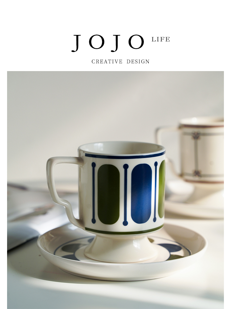 Jojo's L. PD · Graffiti · Cup For Home Goblet Coffee Cup Creative Porcelain Cup | Graffiti