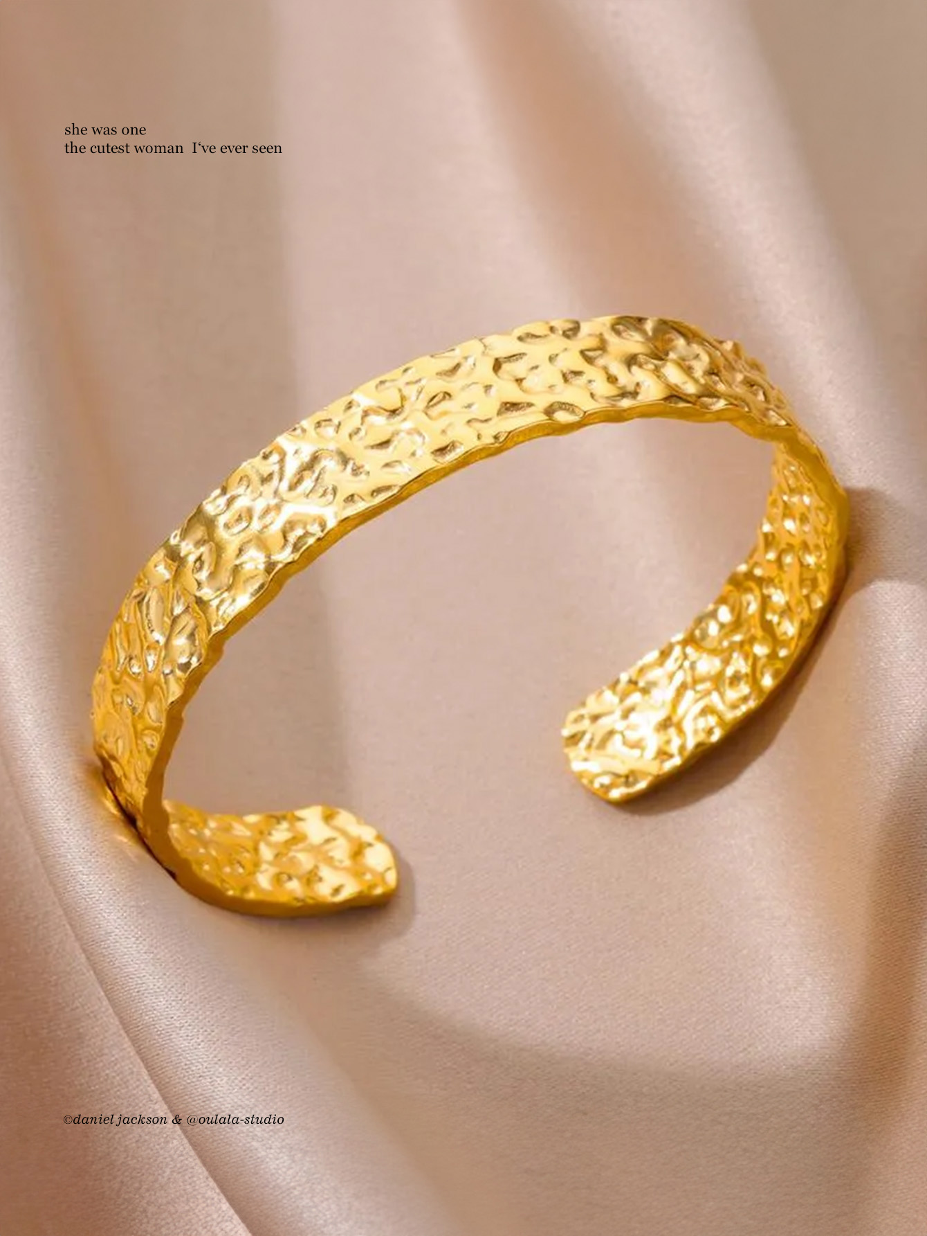 Niche Style Fashion Exaggerated Female Titanium Steel No Fading Bracelet