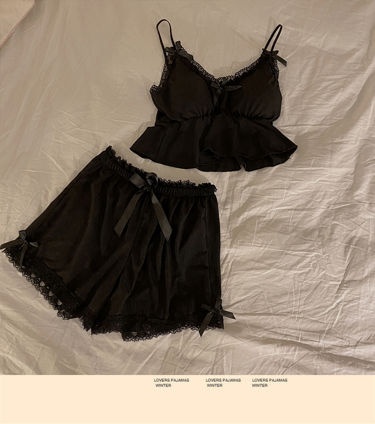 K-style Women's Summer Pajamas Two-Piece Set