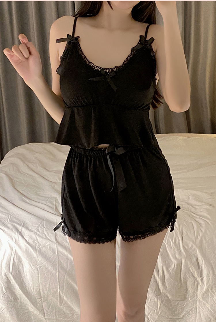 K-style Women's Summer Pajamas Two-Piece Set