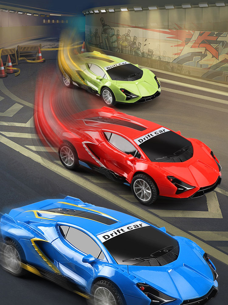 Inertial Drift Car Kids Toy Car Boy Model 2-3 Years Old Baby Girl Boy Stunt Small Racing Car