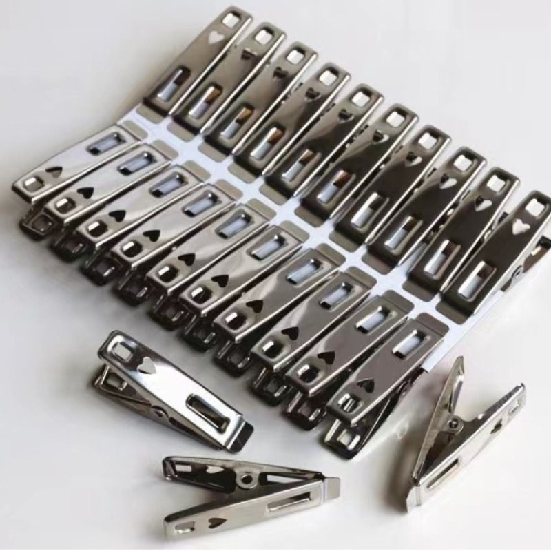 For Home Air Quilt Bed Sheets Hang the Clothes Stainless Steel Clips Windproof Clip 4
