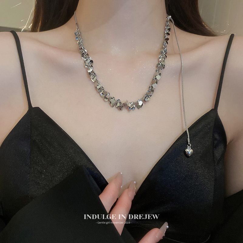 Adjustable Necklace 2025 New Arrival Best Selling Light Luxury Minority Sexy Clavicle Chain Choker Necklace Accessories for Women