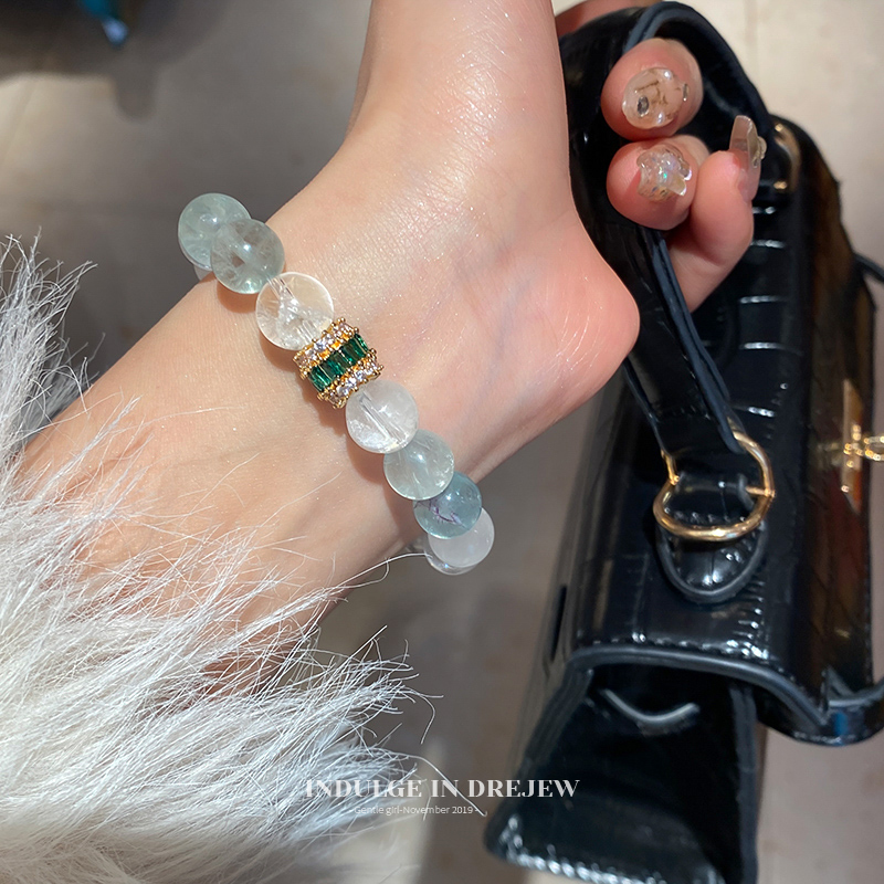 New Chinese Style Cold Zircon Beaded Bracelet for Women 2025 New Arrival Light Luxury Minority Exquisite Bracelet Girlfriends Bracelet