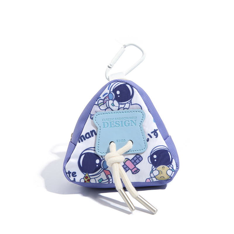 Dopamine Coin Purse Key Case Earphone Bag Personalized Pendant Male Trendy Cartoon Figures Neck-Hanging Bag Mini Cosmetics Bag
