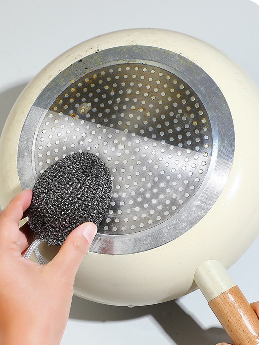 Kitchen Washing Pot without Rust Steel Wire Ball