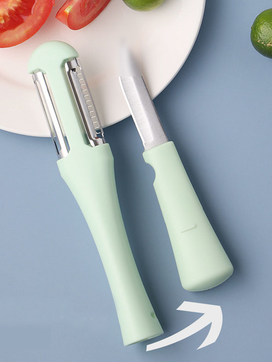 Creative 2-in-1 Kitchen Peeler Portable Grater
