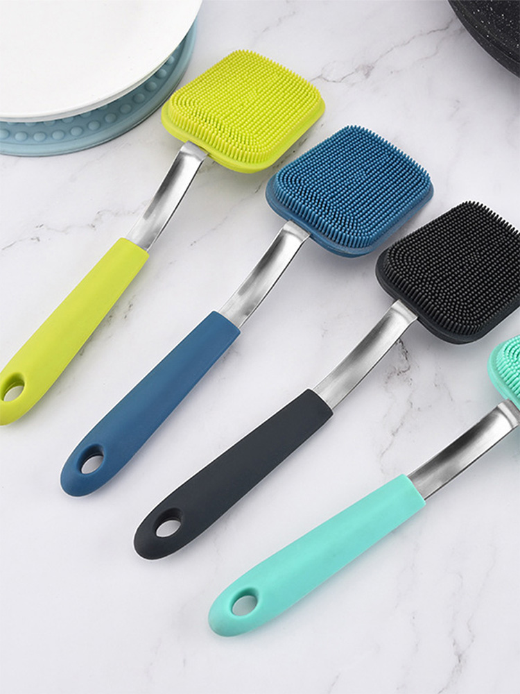 Creative Silicone Kitchen Oilproof Universal Dish Brush