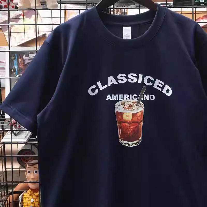 Super Plus Size 1.00 Kg-150.00 kg Plus Size Ladies Cartoon Print Letter Short Sleeve T-shirt Female Fashionable Stylish Slim-Looking Half-Sleeved Top Fashion