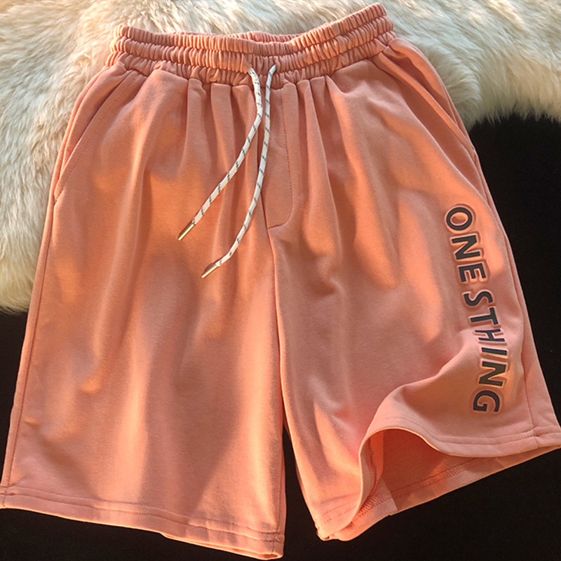 Extra Large Size 150.00kg Straight-leg Loose Pants Women's K-style Loose Couple Half Length Shorts High Waist Casual Pants 100.00kg Tide