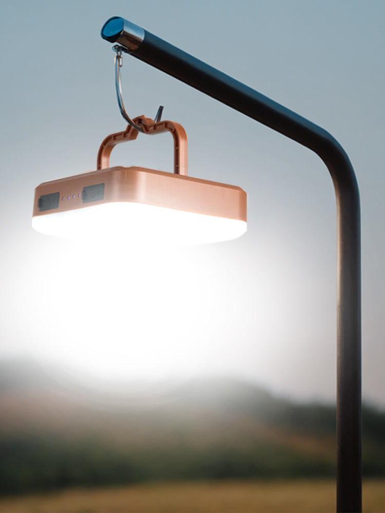 Outdoor Camping Lantern Lighting Lamp Camping Lamp Emergency LED Lamp Reverse Charging Hanging Lamp Emergency Power Bank Portable Lamp