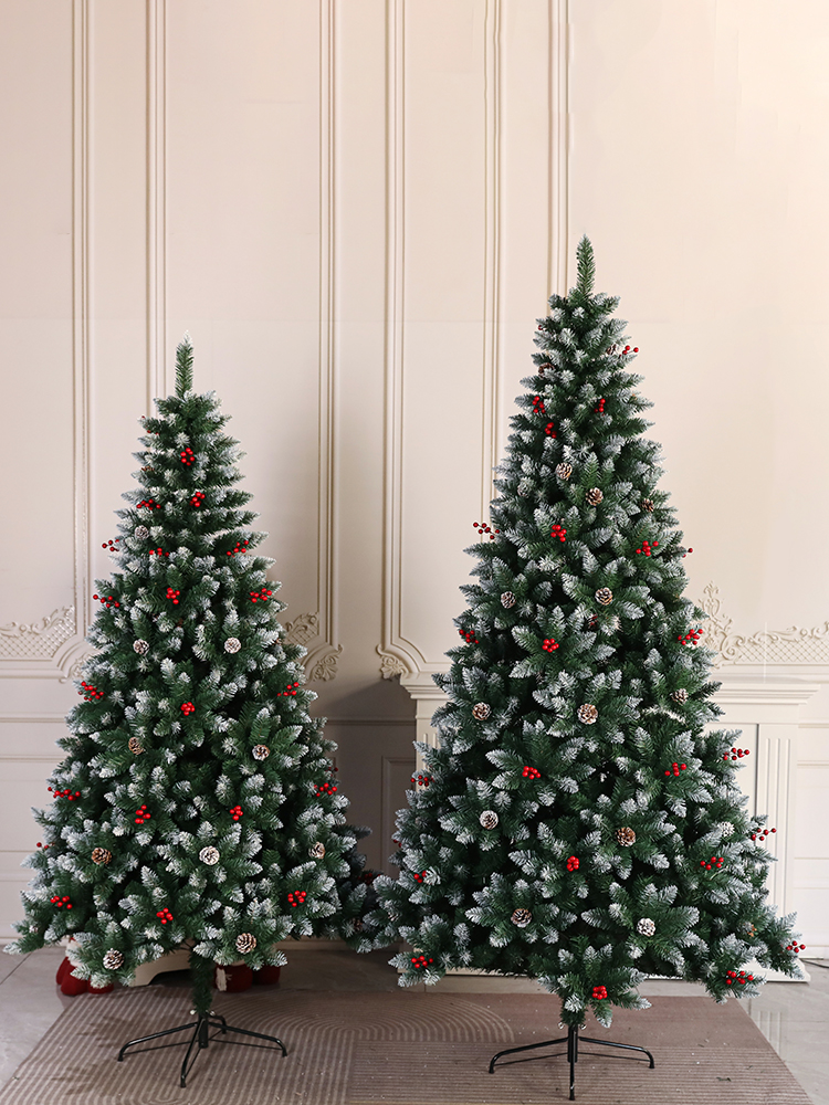 Large Christmas Tree Ornaments Christmas Decorations Scene Arrangement Decoration Shopping Window Set Props Atmosphere