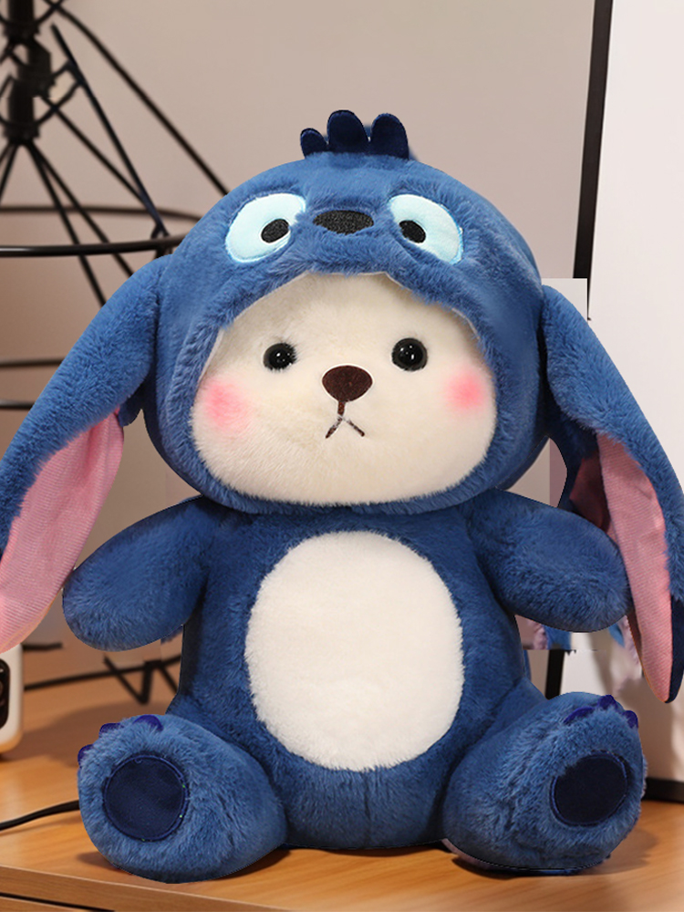 Lina Stitch Little Bear Doll Valentine's Day Birthday Gift Girl's Doll for Girlfriend