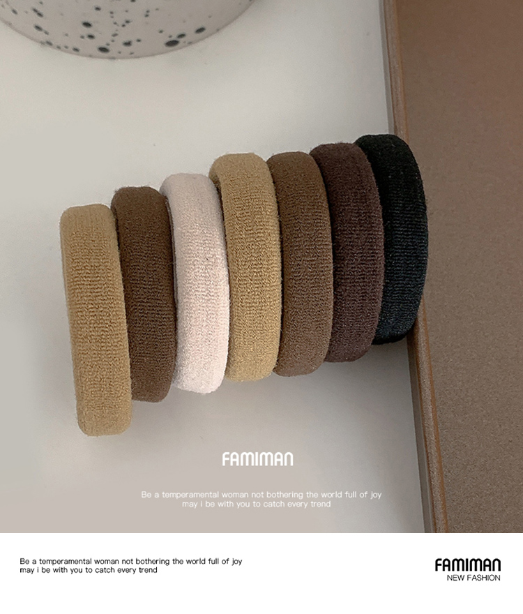 Durable High Elastic Hair Ties with Luxury Case