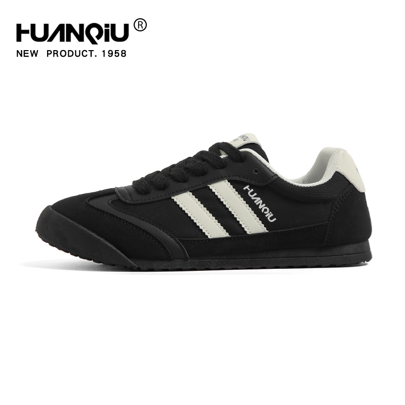 Universal Retro Classic Black German Training Shoes Women 2025 Spring New Flat Sneakers Lightweight All-Match Casual Shoes
