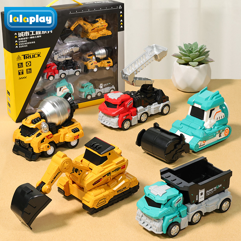 Kids Excavator Baby Boy Inertia Engineering Vehicle