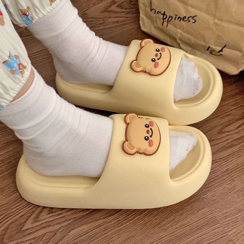 Female Online Influencer Ins Soft Bottom Eva Home Odorless Slippers