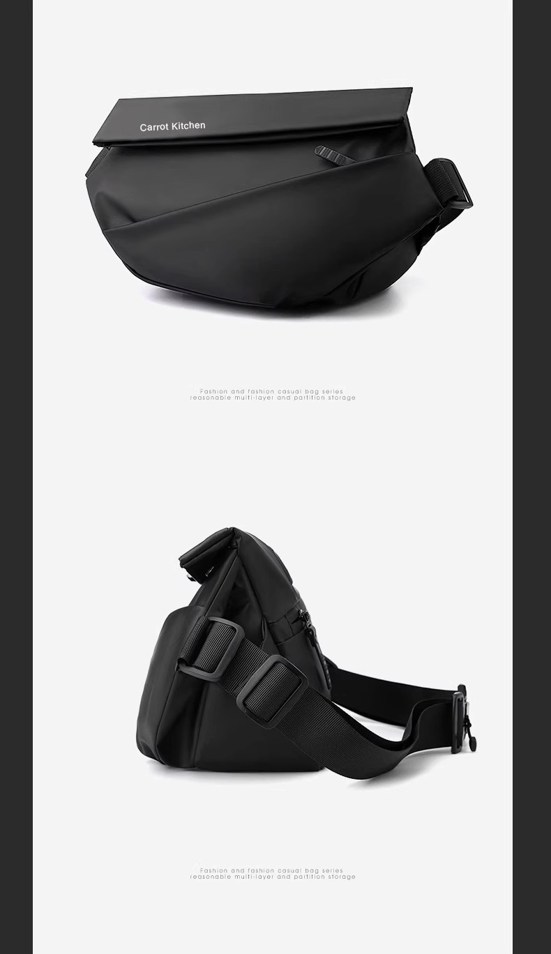 Waterproof Cycling Crossbody Bag - Large Capacity