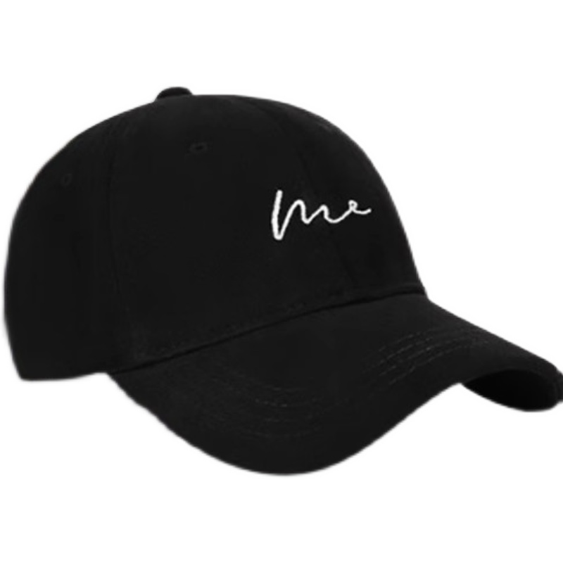 Mlskms-Vautid Women's Big Face Black Deepening Baseball Cap