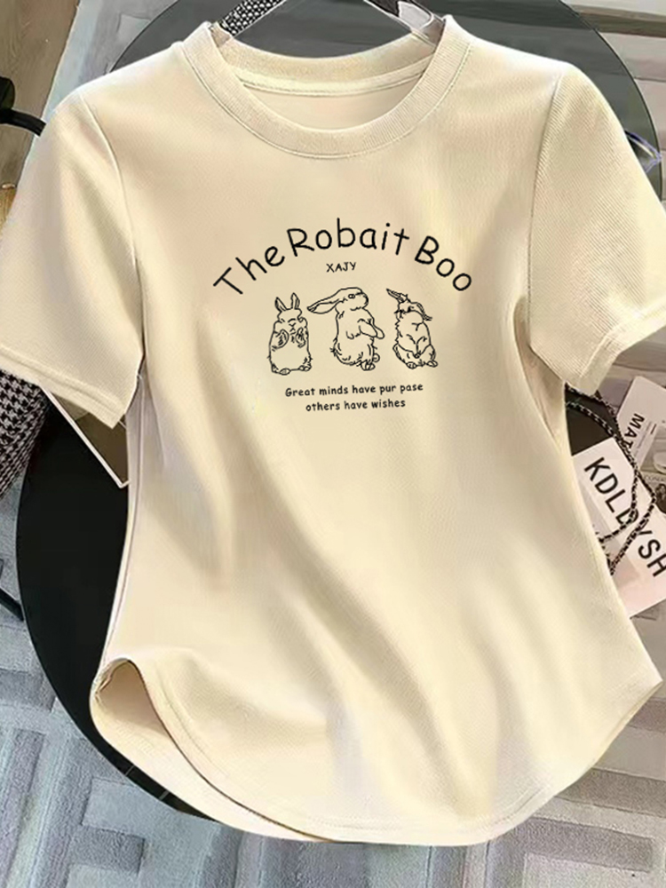 Stylish Small Shoulder Pure Cotton Short-Sleeved T-shirt Female 2025 Summer New Arrival Sexy Short Silm T-shirt Top