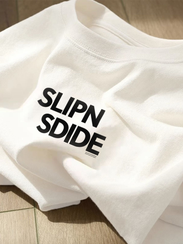 Women's Clothing in 13 Lines Summer New Pure Cotton Short Sleeve Tops Loose White T-shirt Women's Shoulder Slimming Half Sleeve Ins Fashion
