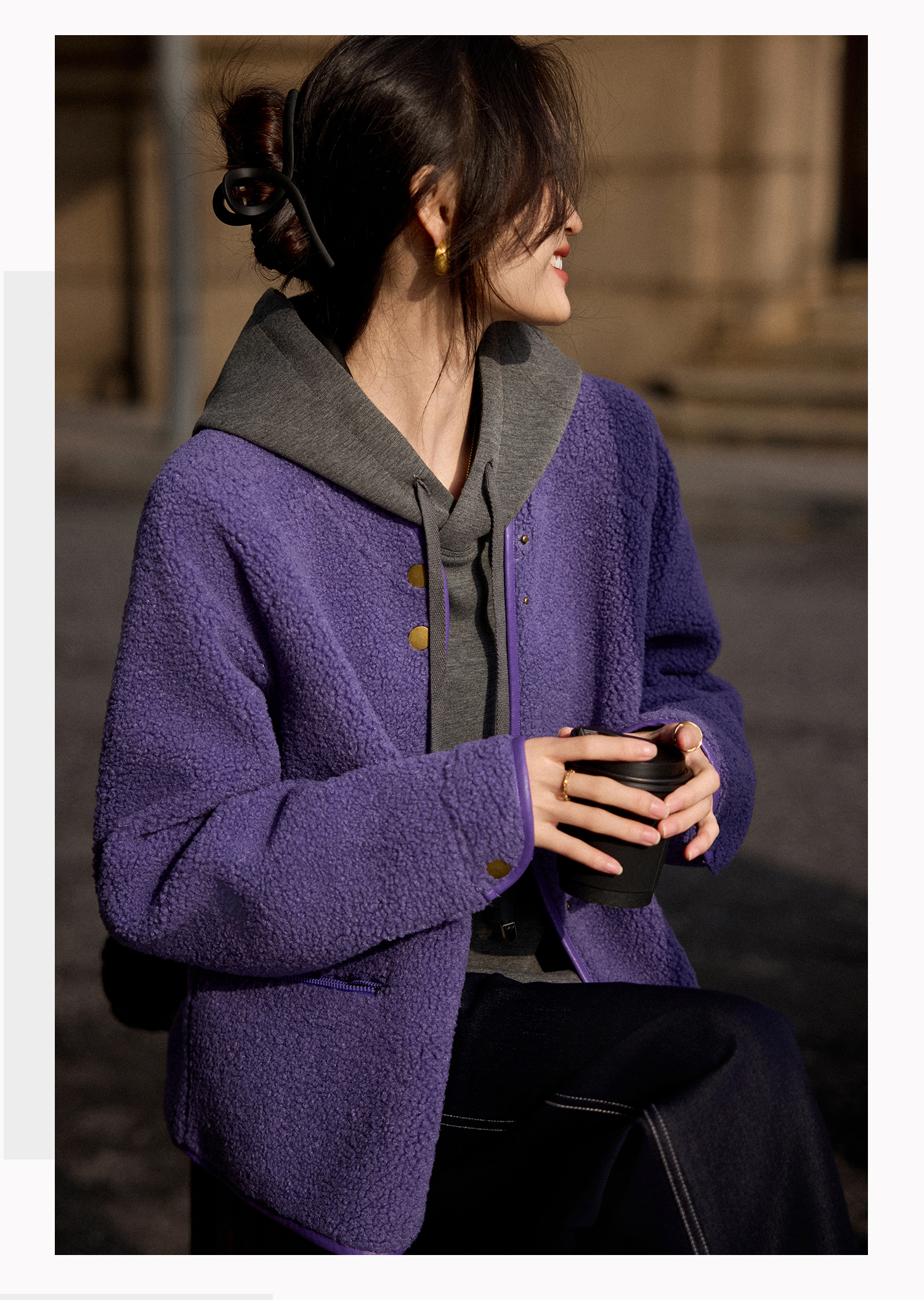 Retro Denim Blue Cover-Up for Spring 2025