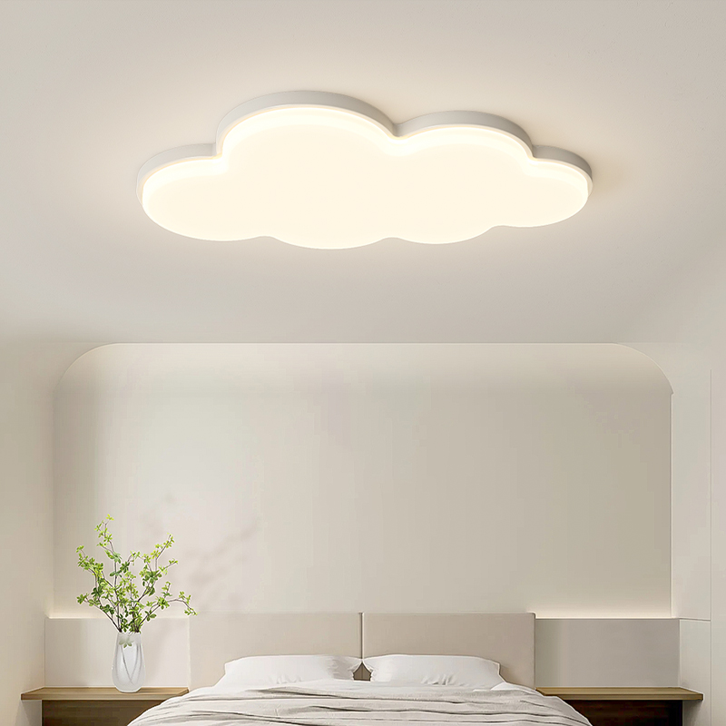 WRIGLEY 2024 New Arrival Cloud Ceiling Lamp Full Spectrum Modern Minimalist Cream Wind Girl Children's Room Bedroom Light
