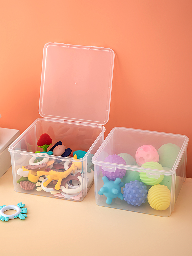 Bite Transparent Classification Kids Storage Small Size Toys