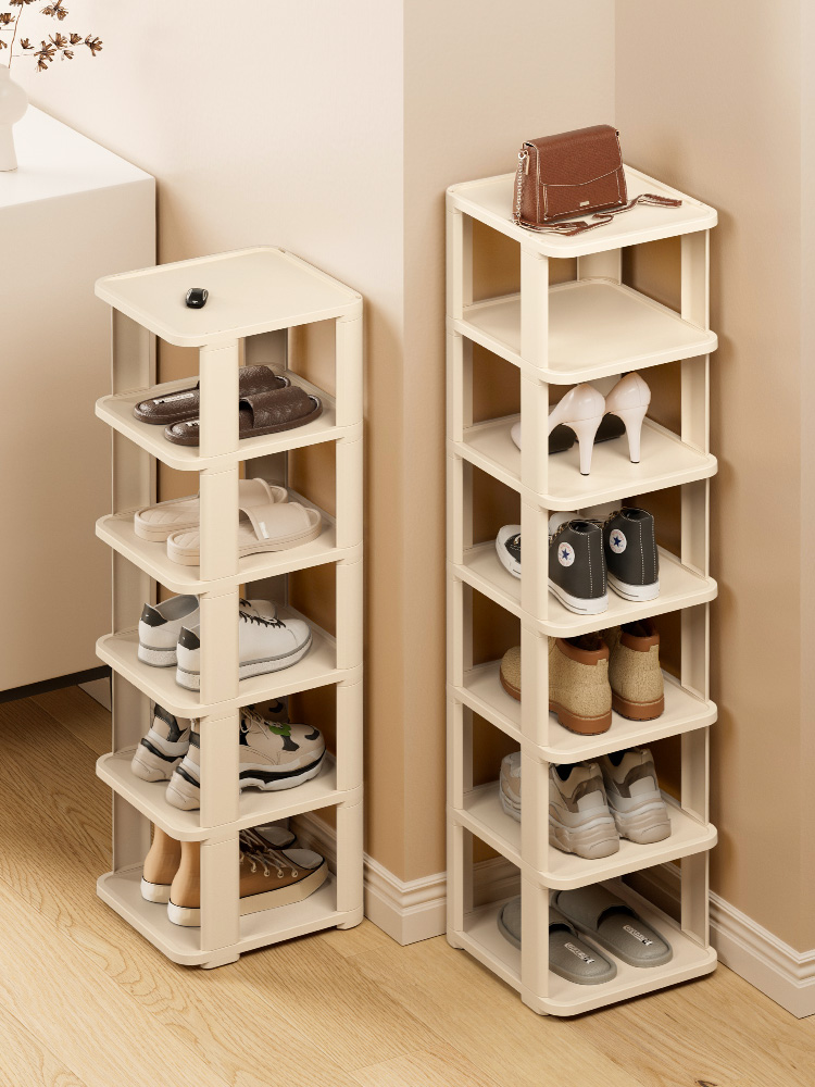 Simple Handy Gadget New Arrival Indoor Multi-Layer Small Narrow Shoe Rack