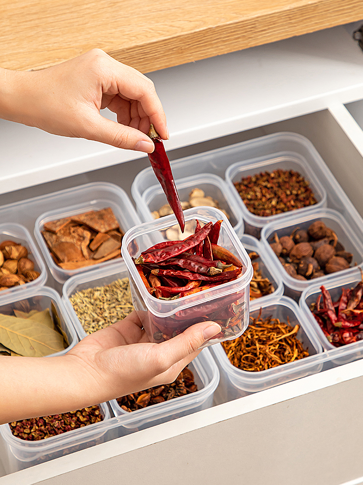 Kitchen Drawer Dry Goods Tea Storage Jar Storage Box