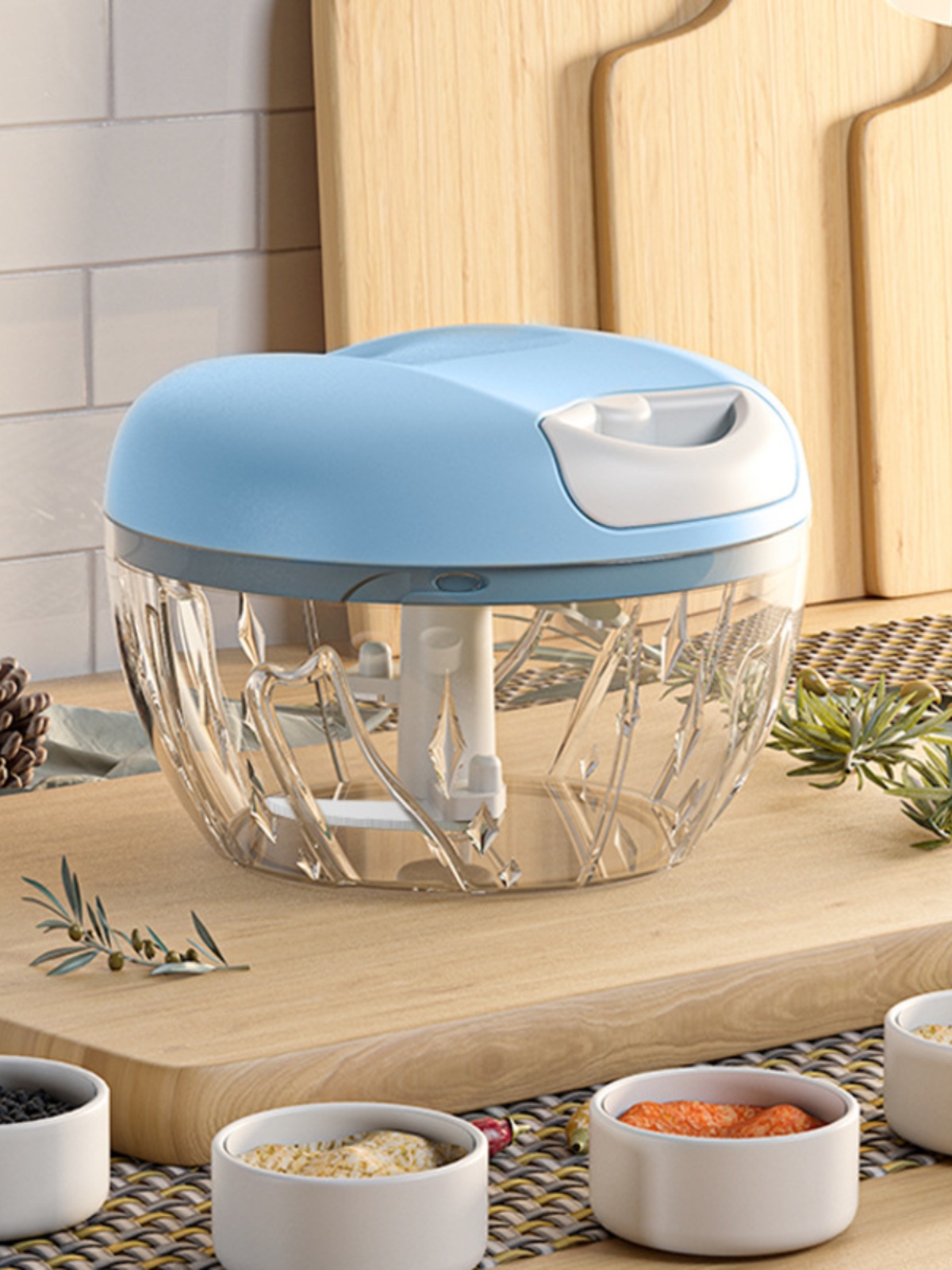 Garlic Crusher Manual Meshed Garlic Device For Home Pressure Mashed Garlic Pull up Minced Garlic Triturator Cut Garlic Press Hit Garlic Grater