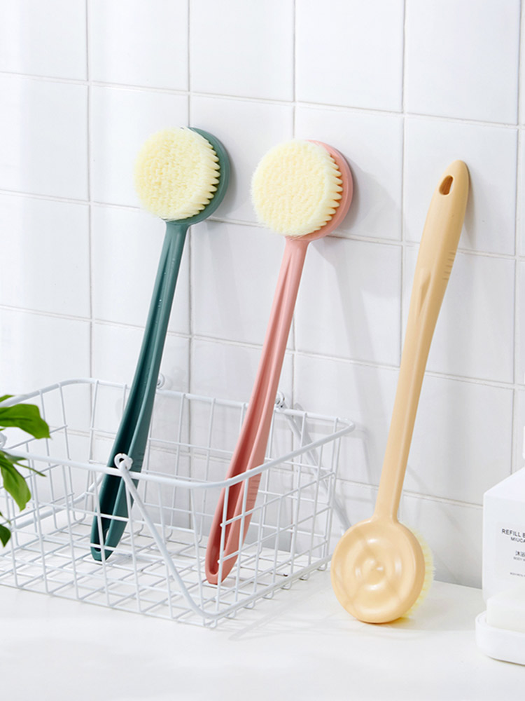 Bath Brush Bath Brush Soft Fur Long Handle Bath Gadget Do Not Ask for Power Back Rub Mud Brush Back Bath Towel