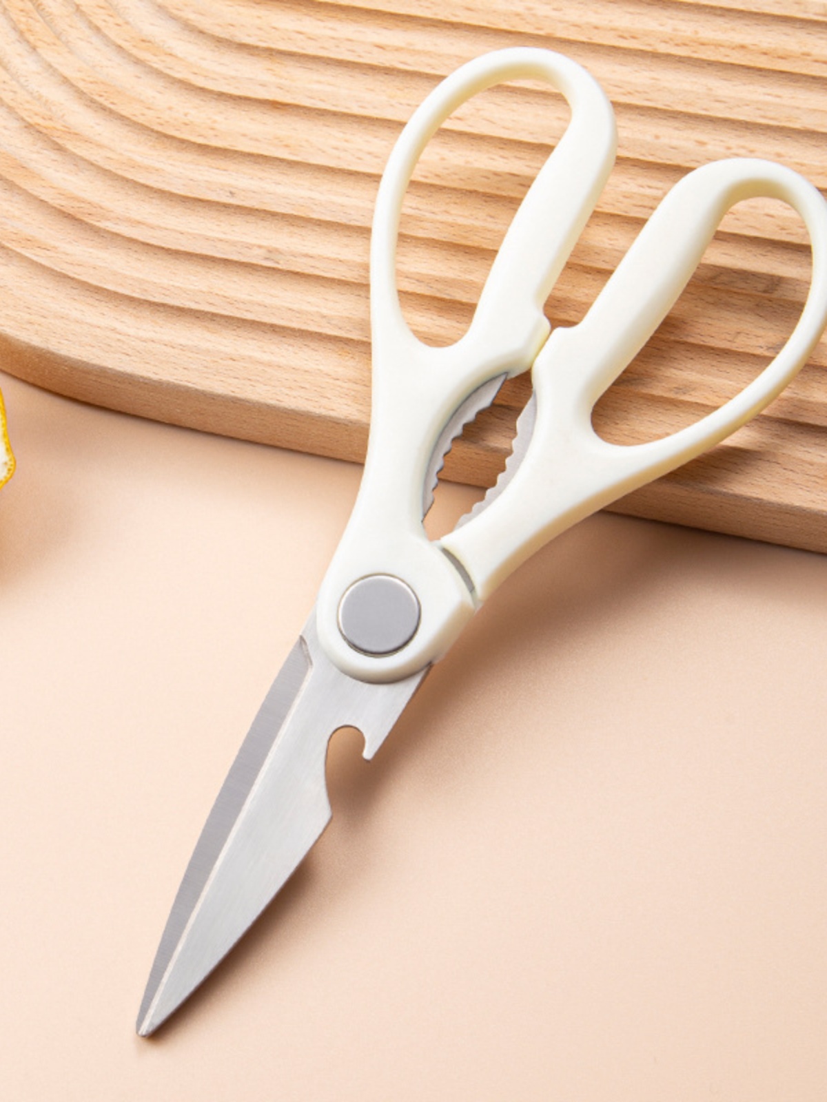 Stainless Steel Scissors Kitchen For Home Chicken Bone Scissors Strong Force Scissors Chicken, Duck and Goose Bones Dedicated Big Scissors Fish Killing Handy Gadget