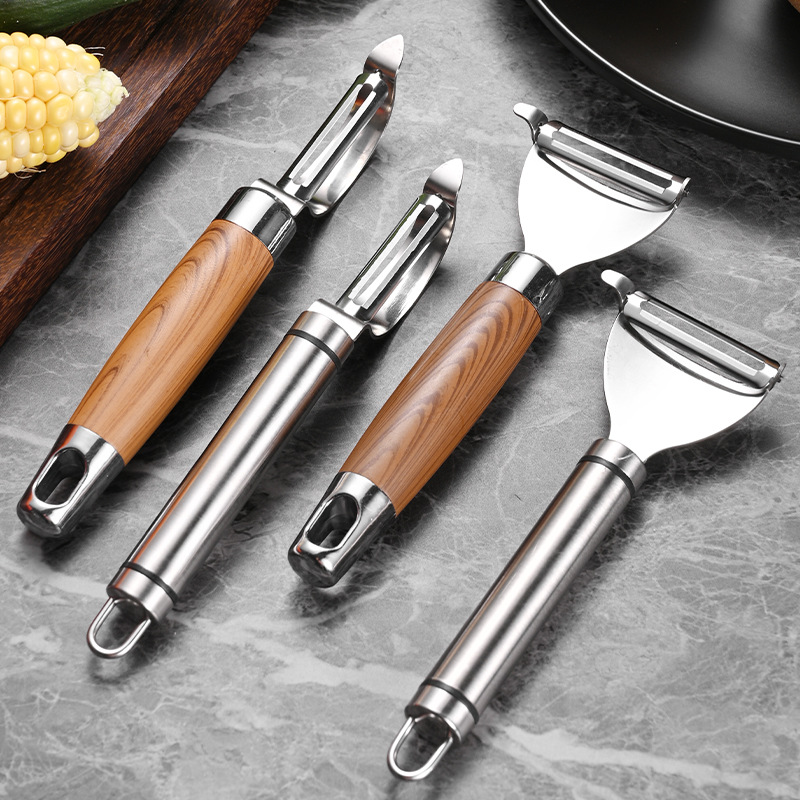 Jujiajia Stainless Steel Fruit Peeling Knife Scale Scraper Scales Scraper Core Removed Corer For Home Kitchen Tool Bags