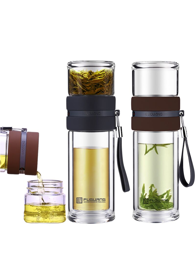 Fuguang Double-Layer Portable Filter Borosilicate Glass