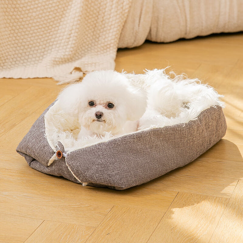 Hippie Dog Kennel Winter Heattech Dog Mat All Year Round Neutral Cat Nest Kittens Winter Mattress Small Size Dogs Pet