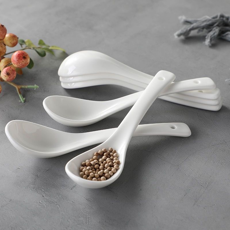Extra Long Handle Noodles and Soup Restaurant Restaurant Hotel Ceramics