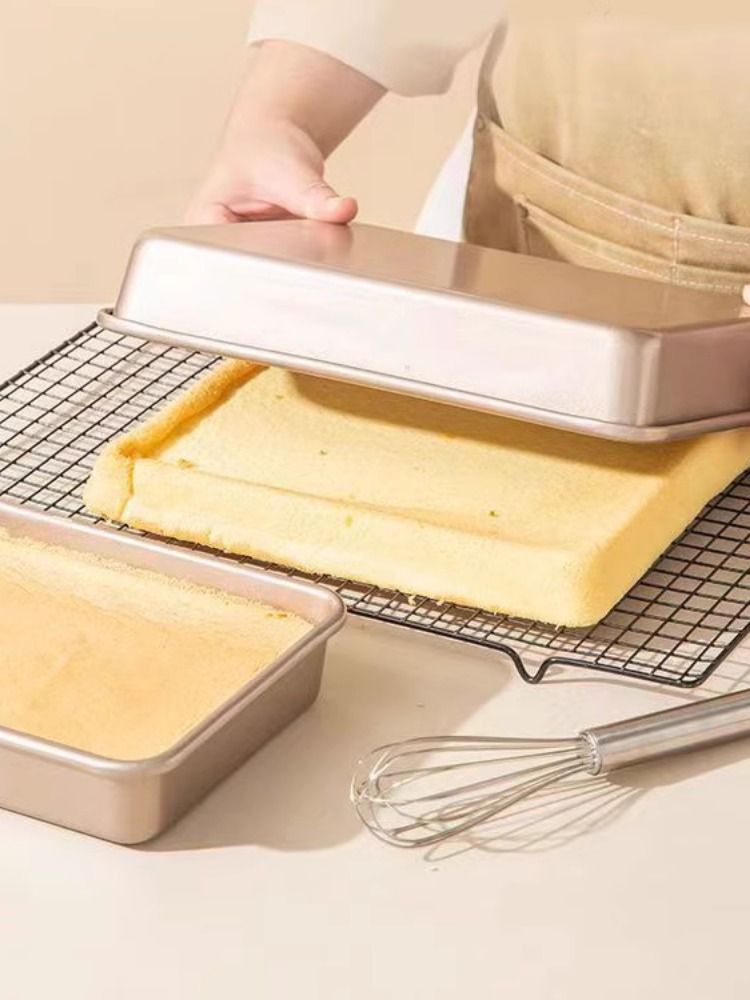 Cake Roll Mold Rectangle Snowflake Crisp Baking Dedicated Tray