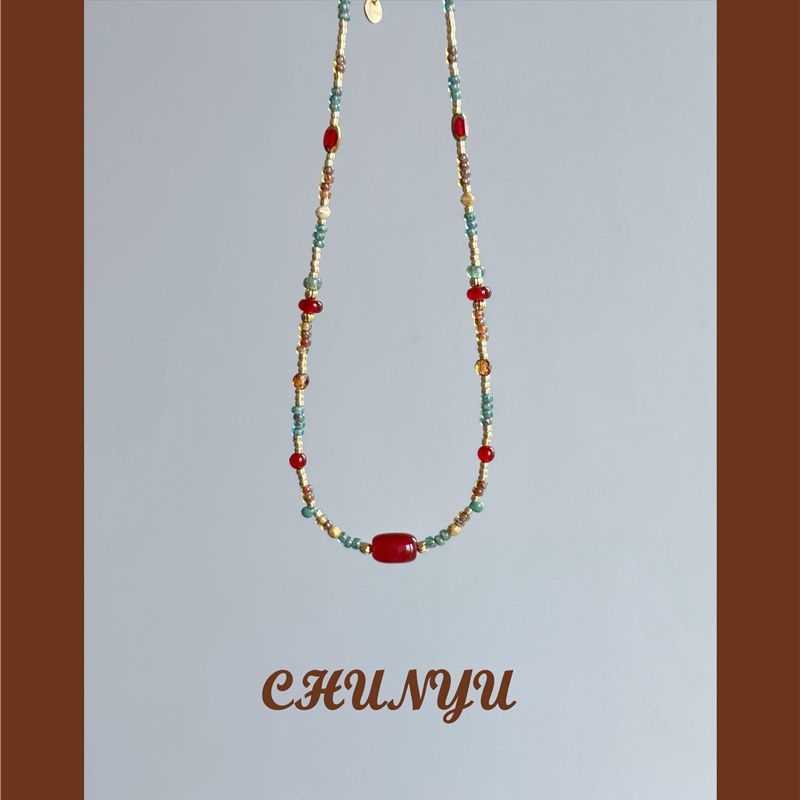 National Style Silk Road Dunhuang New Chinese Style Niche Style Necklace