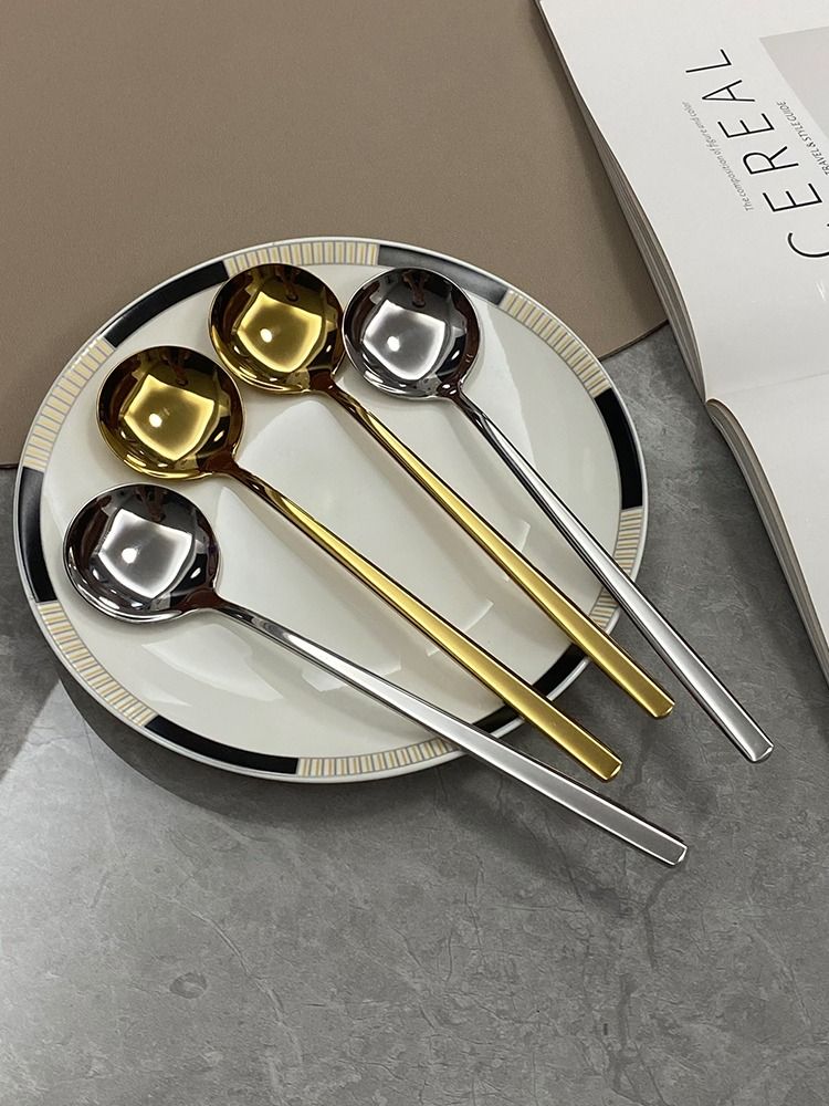 For Home Ins Style Good-looking Independent Stainless Steel Spoon