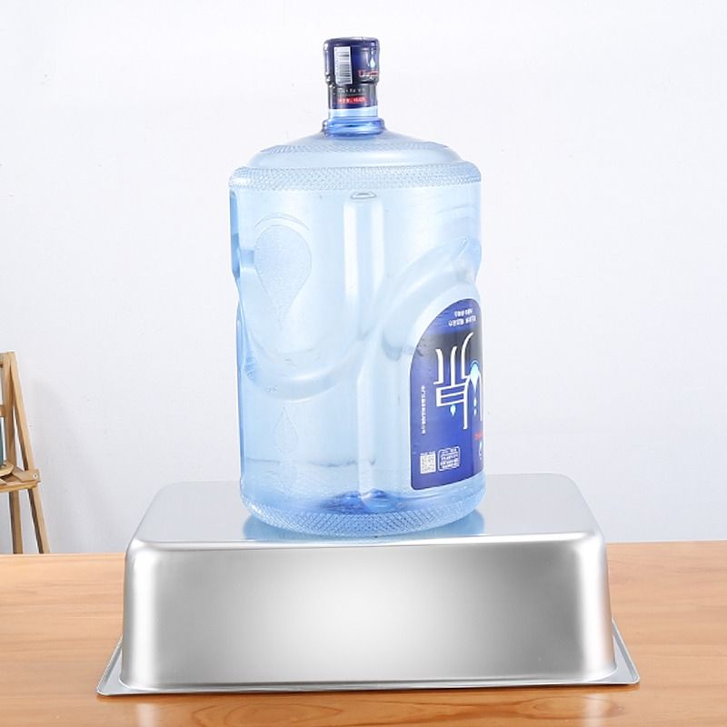 Lunch Bowl Box Canteen Dining Car Rectangular Stainless Steel