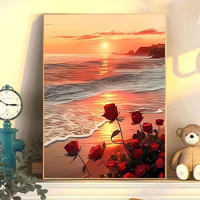 Tulip Hand-Painted Birthday Gift DIY Digital Oil Painting