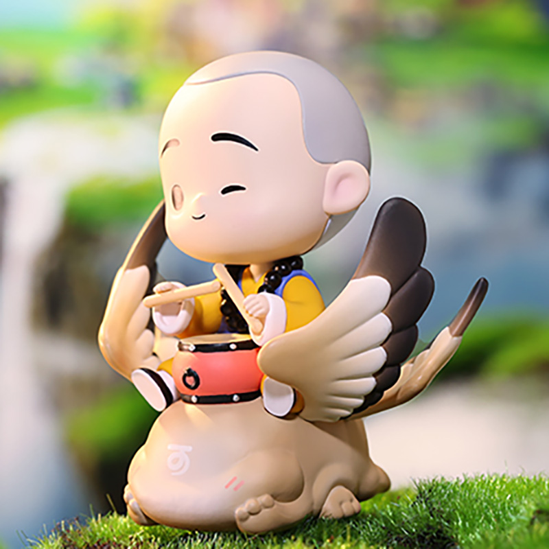 A Little Monk-Zen Mountain and Sea Series Hand-Made Blind Box PopMart Pop Mart Decoration Girls' Gifts
